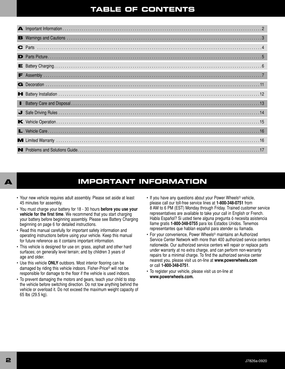 Fisher-Price BARBIE J7826 User Manual | Page 2 / 20