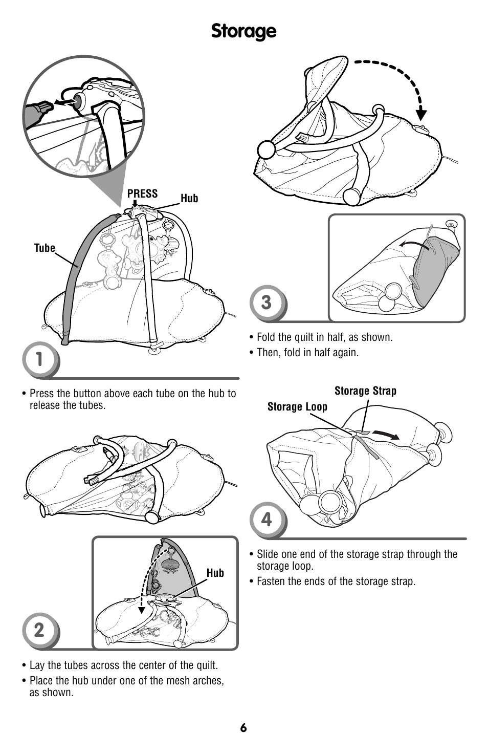 Storage | Fisher-Price T4264 User Manual | Page 6 / 6