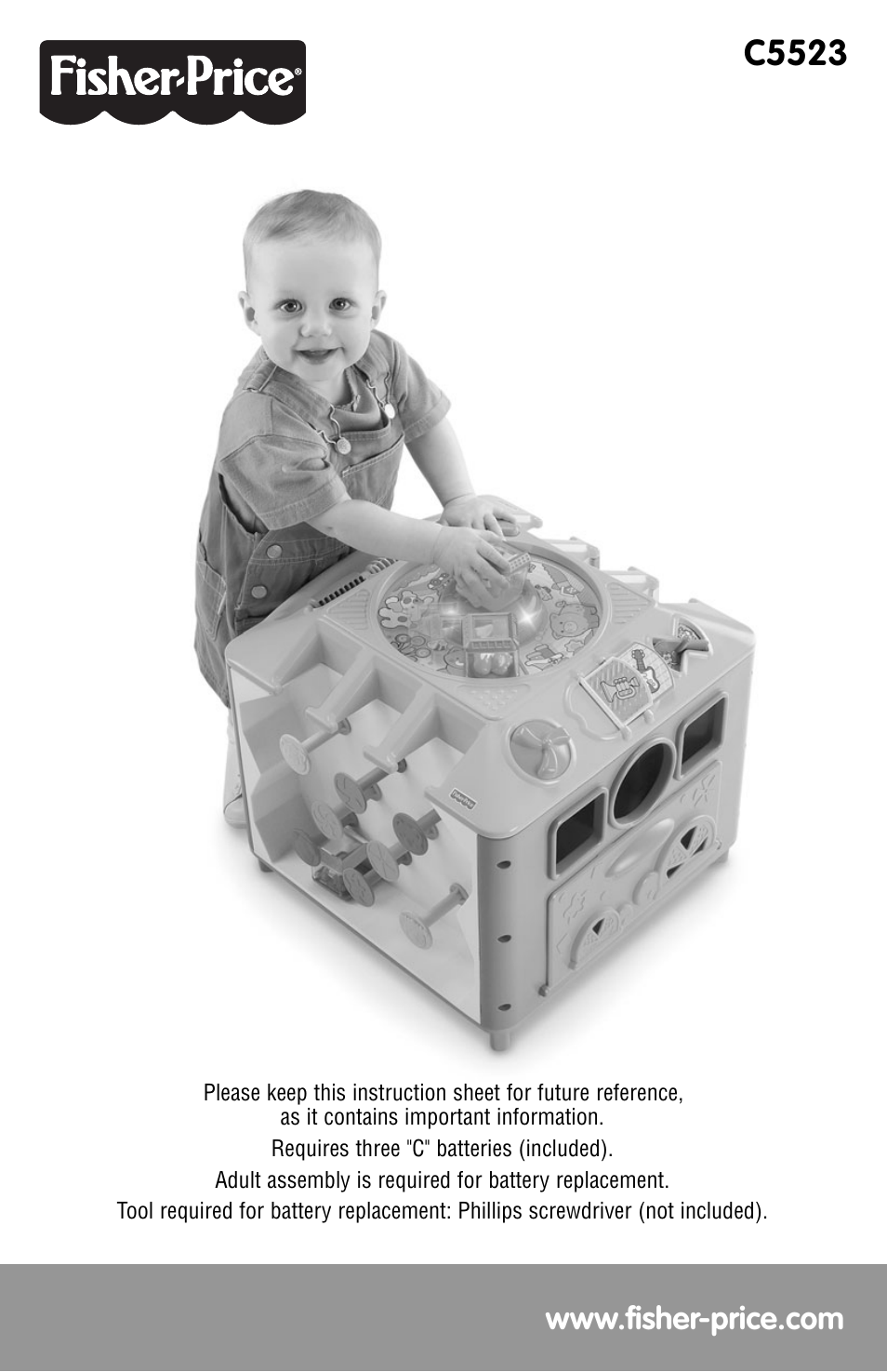 Fisher-Price C5523 User Manual | 6 pages