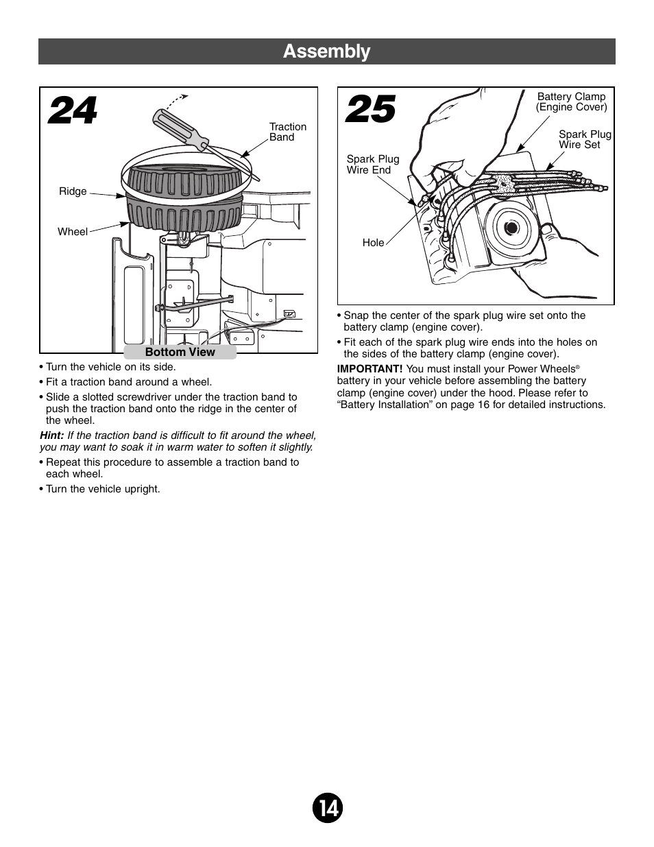 Assembly | Fisher-Price 74765 User Manual | Page 14 / 28