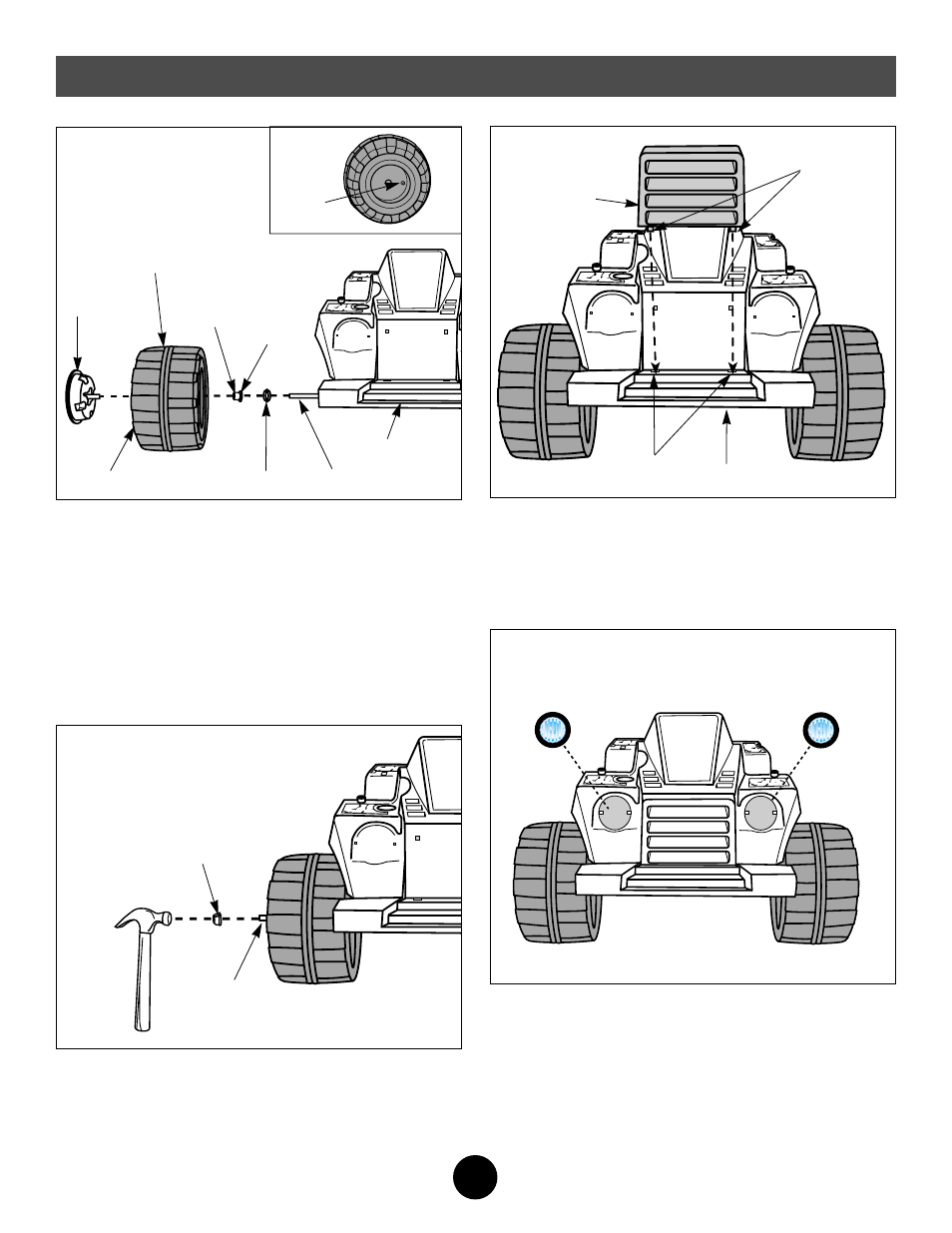 Assembly | Fisher-Price CATERPILLAR 78656 User Manual | Page 11 / 32