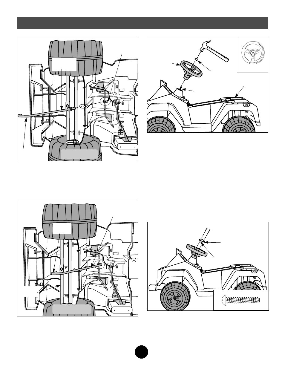 Assembly | Fisher-Price CATERPILLAR 78656 User Manual | Page 13 / 32