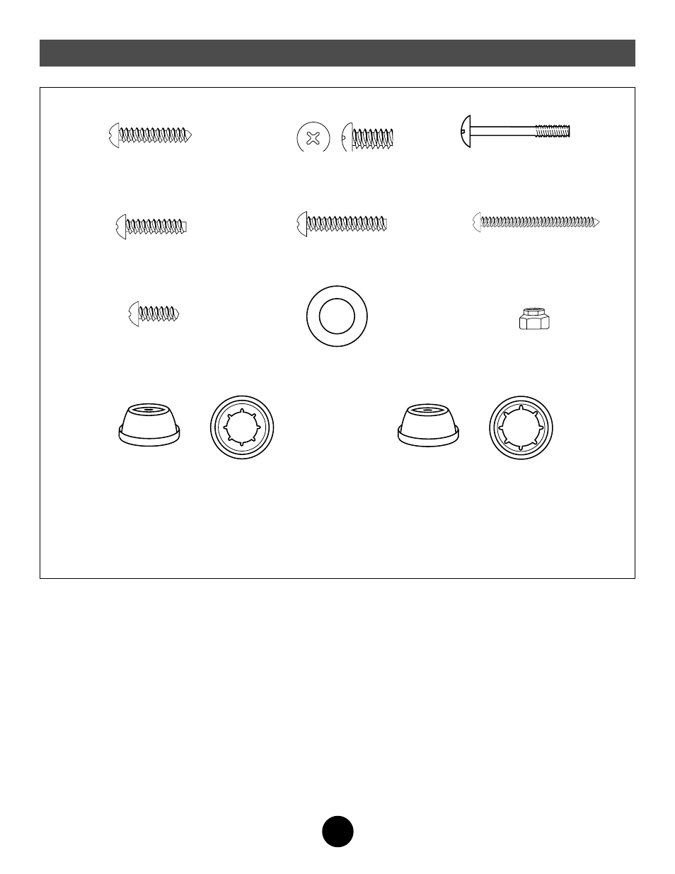 Parts, All shown actual size | Fisher-Price CATERPILLAR 78656 User Manual | Page 6 / 32