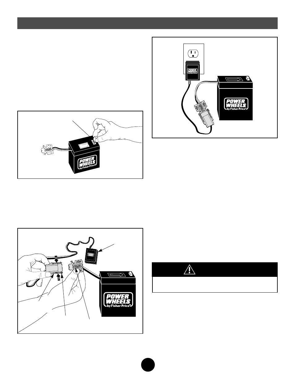 Battery charging, Caution | Fisher-Price CATERPILLAR 78656 User Manual | Page 9 / 32