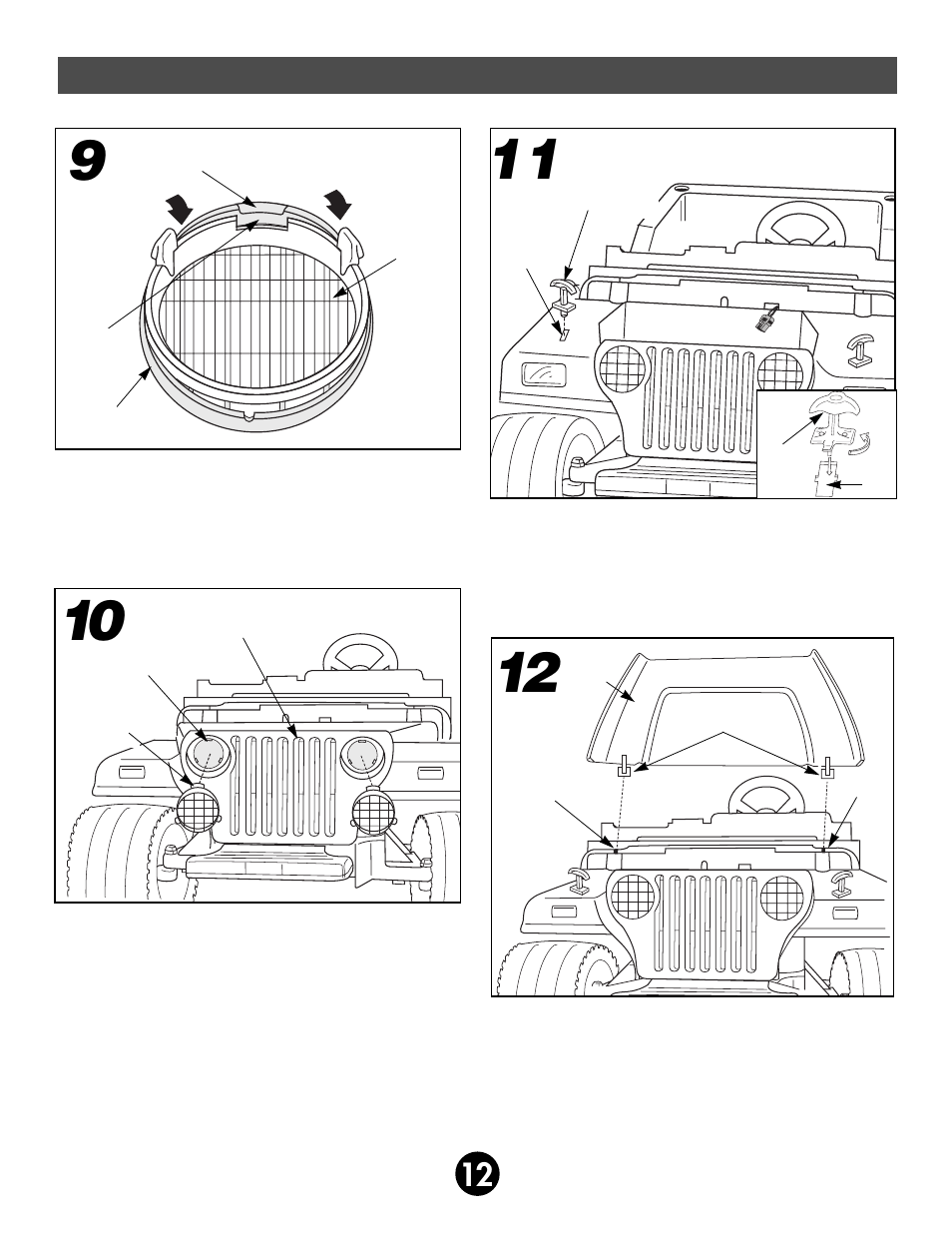 Assembly | Fisher-Price 78537 User Manual | Page 12 / 31