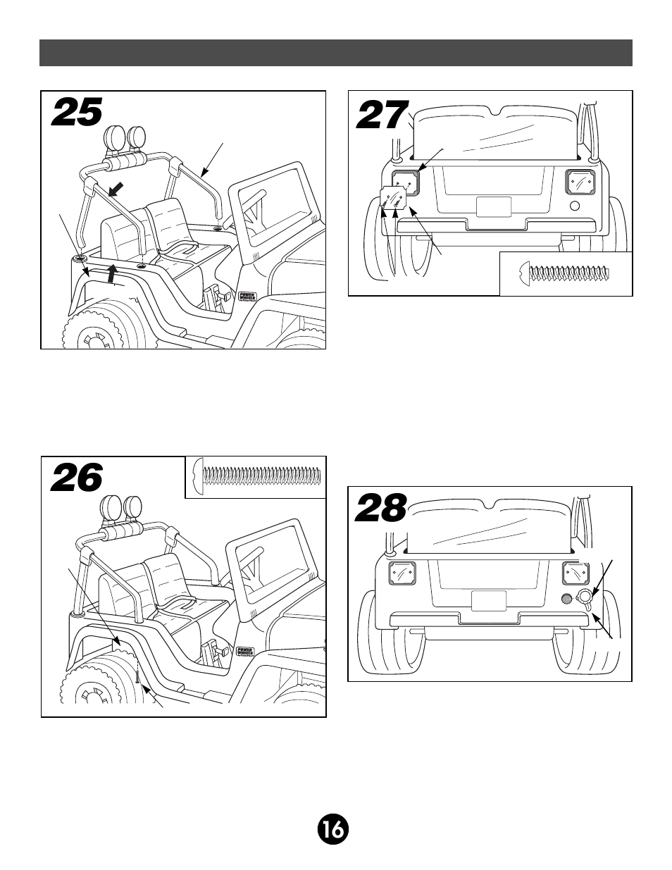 Assembly | Fisher-Price 78537 User Manual | Page 16 / 31