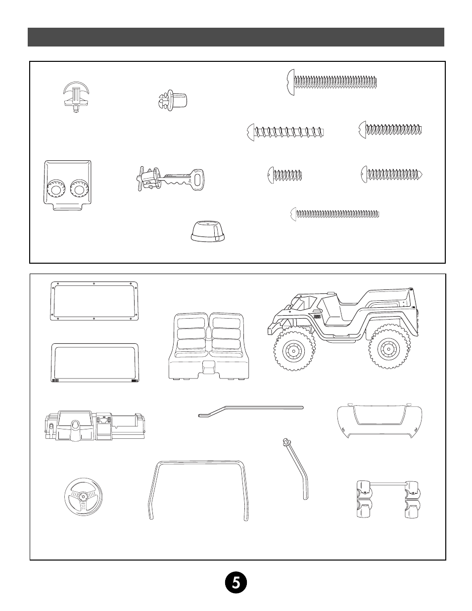 Parts | Fisher-Price 78537 User Manual | Page 5 / 31