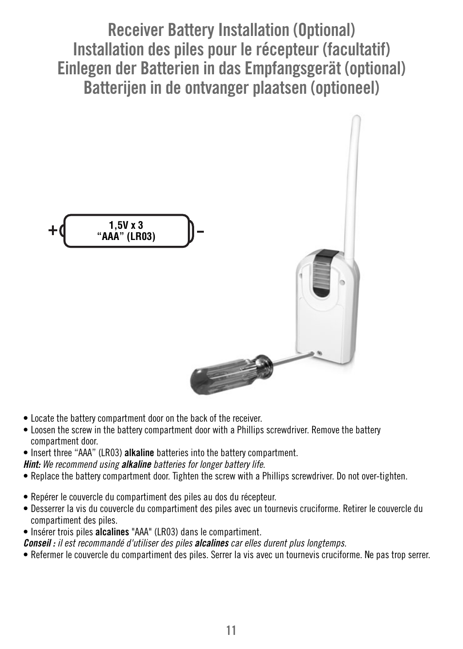 Fisher-Price V4341 User Manual | Page 11 / 96