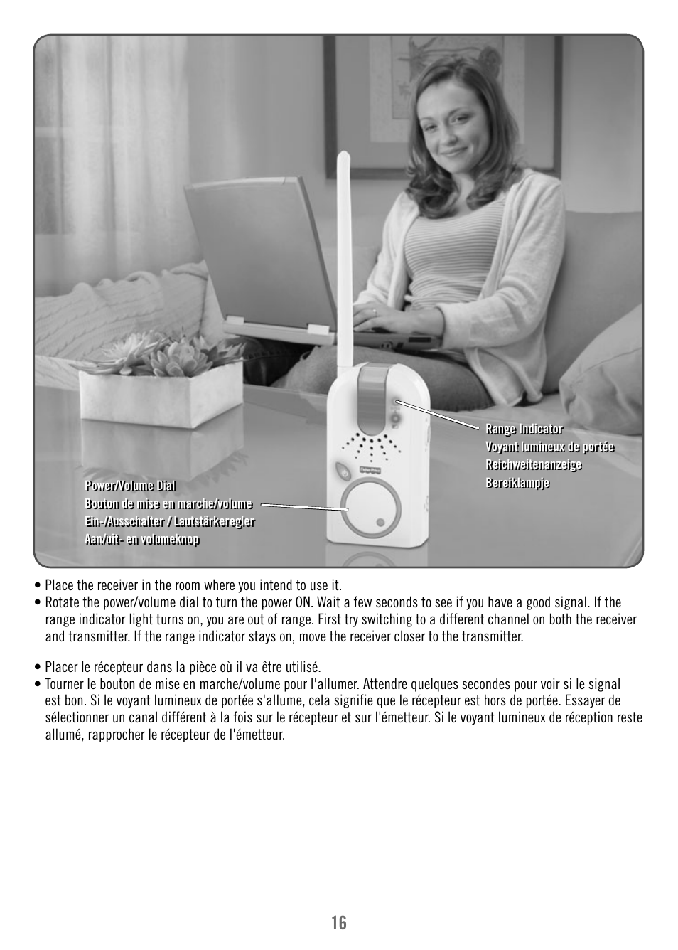 Fisher-Price V4341 User Manual | Page 16 / 96