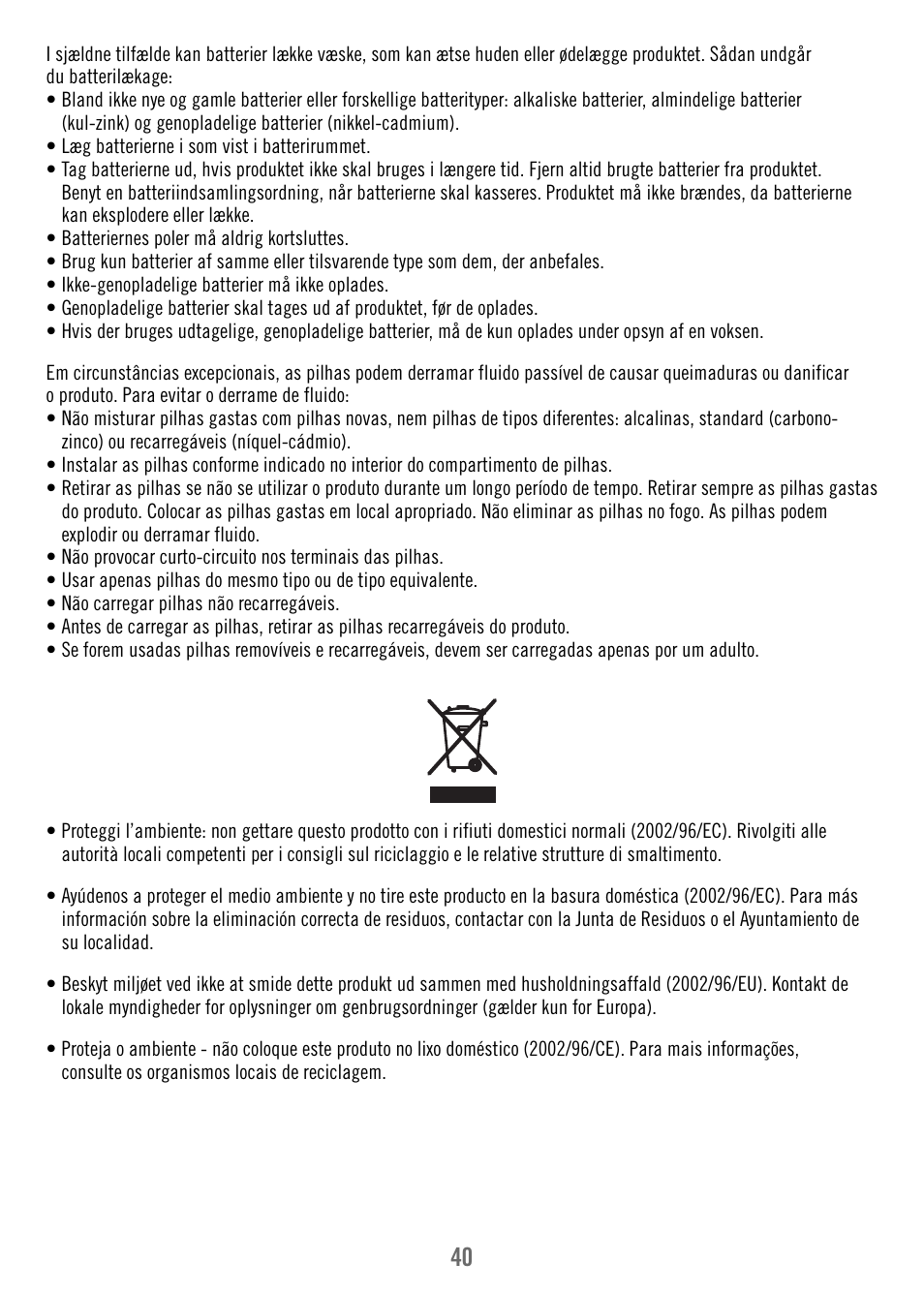Fisher-Price V4341 User Manual | Page 40 / 96