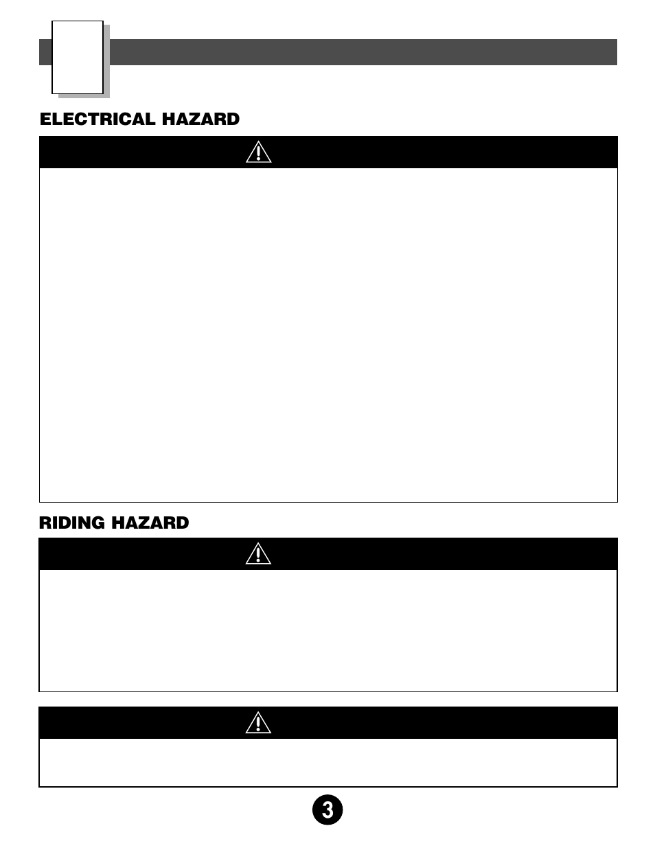Warnings, Warning, Caution | Fisher-Price 74598 User Manual | Page 3 / 28