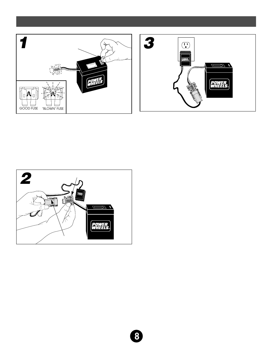 Battery charging | Fisher-Price 74598 User Manual | Page 8 / 28