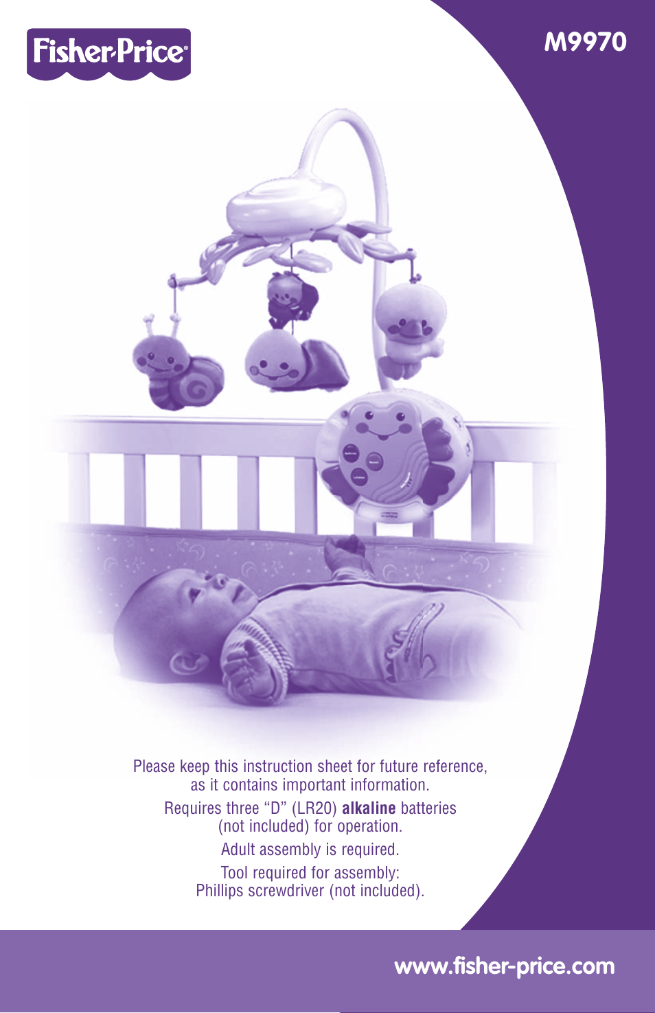 Fisher-Price M9970 User Manual | 12 pages
