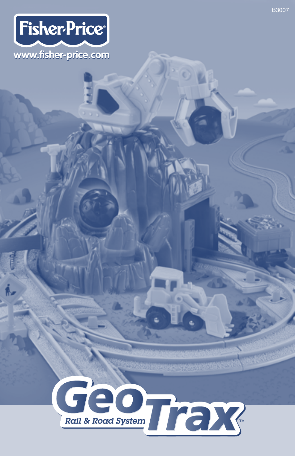 Fisher-Price GEOTRAX B3007 User Manual | 8 pages