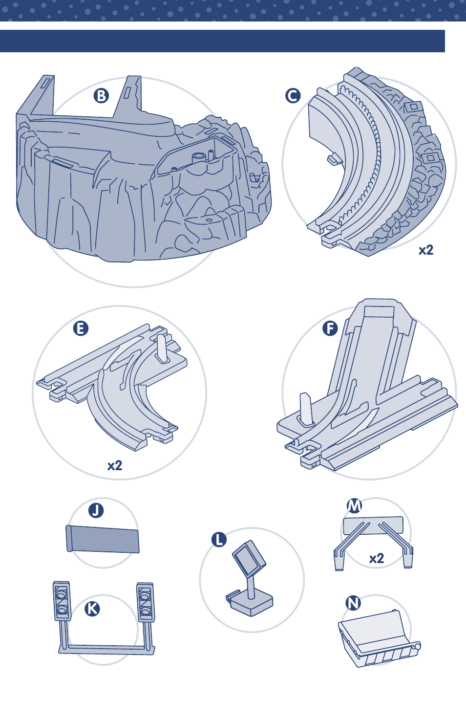 Fisher-Price GEOTRAX B3007 User Manual | Page 3 / 8