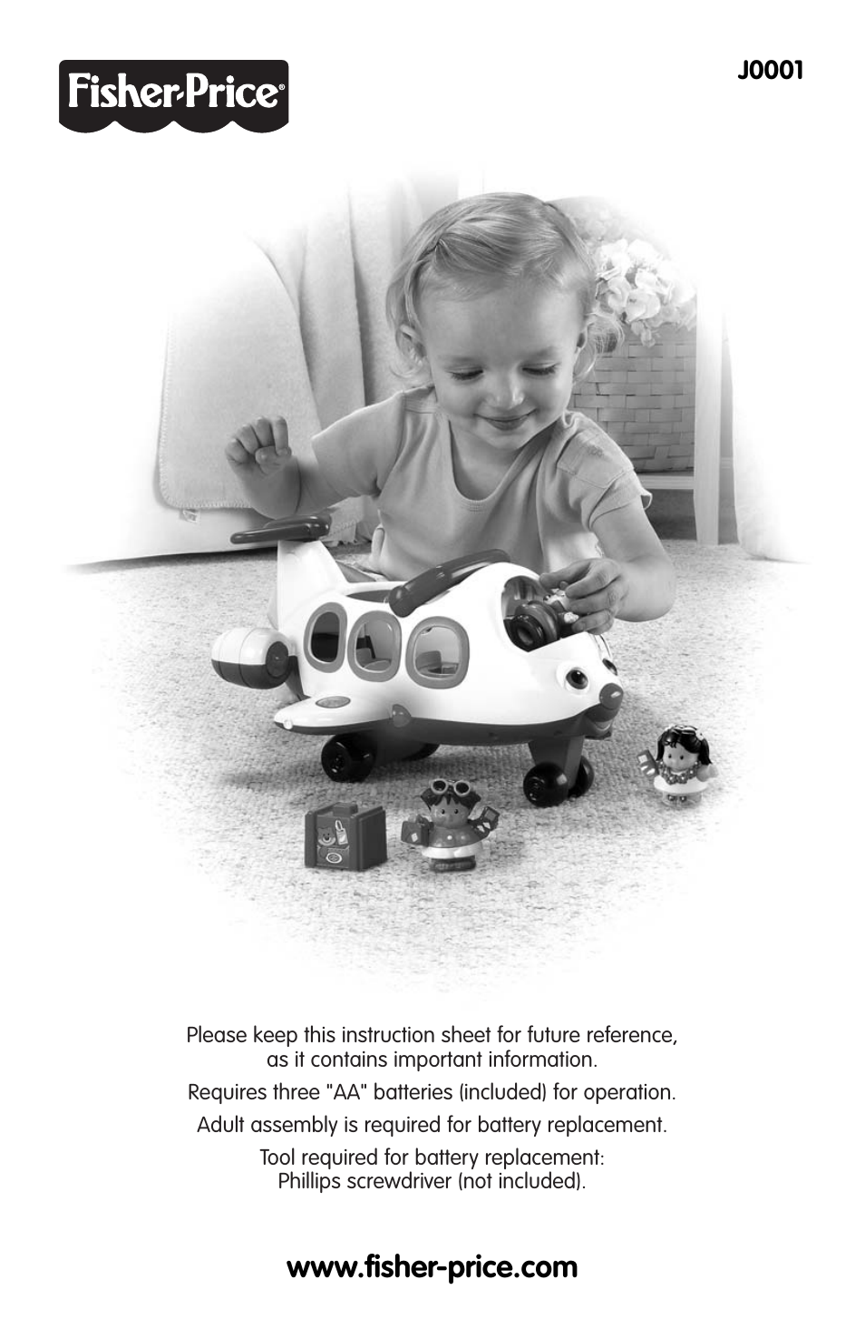Fisher-Price J0001 User Manual | 4 pages