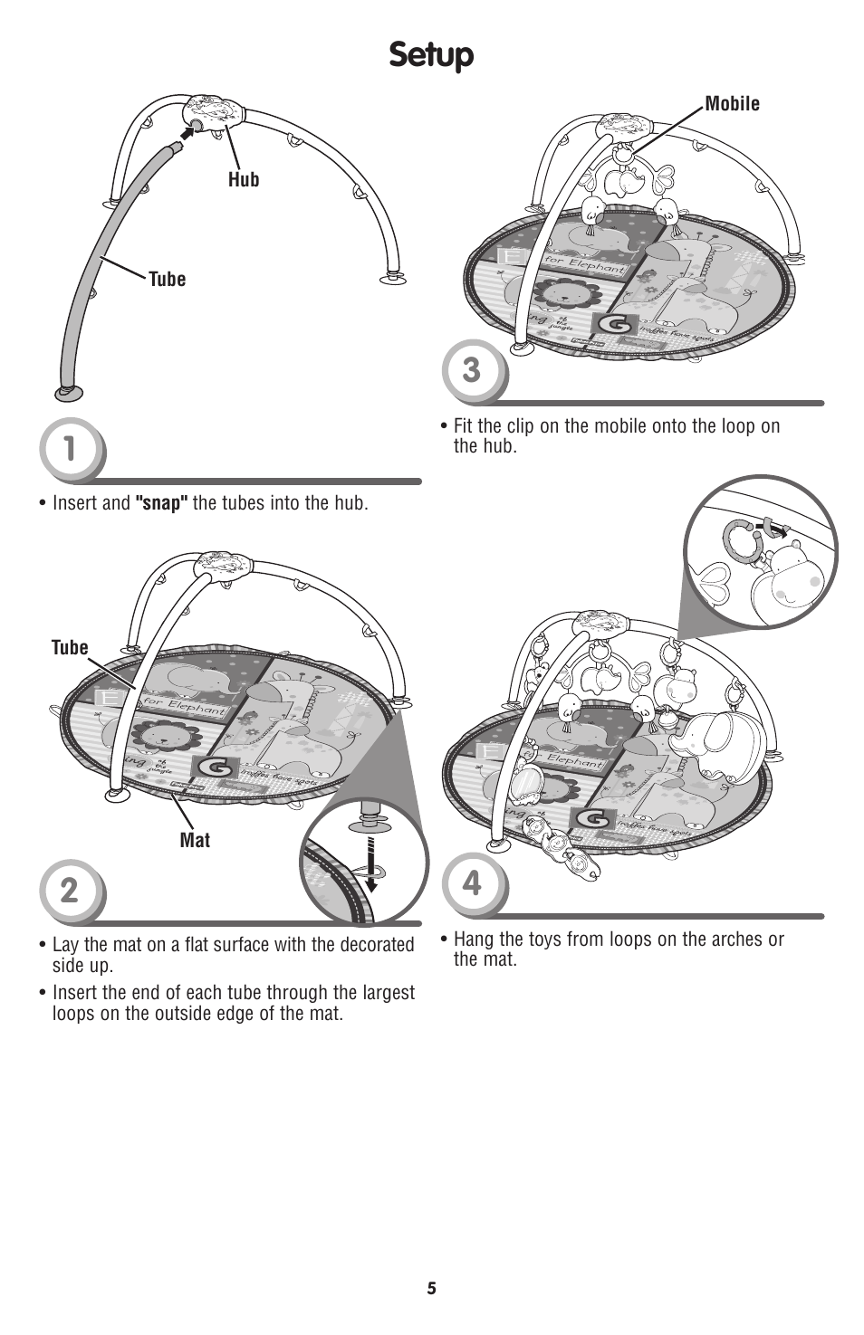 Setup 11 | Fisher-Price T6339 User Manual | Page 5 / 6