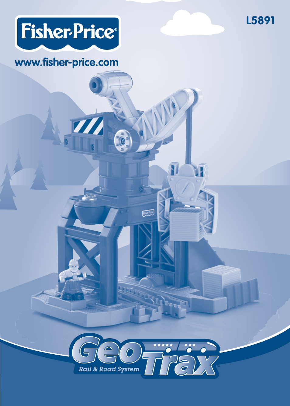 Fisher-Price GEOTRAX L5891 User Manual | 4 pages