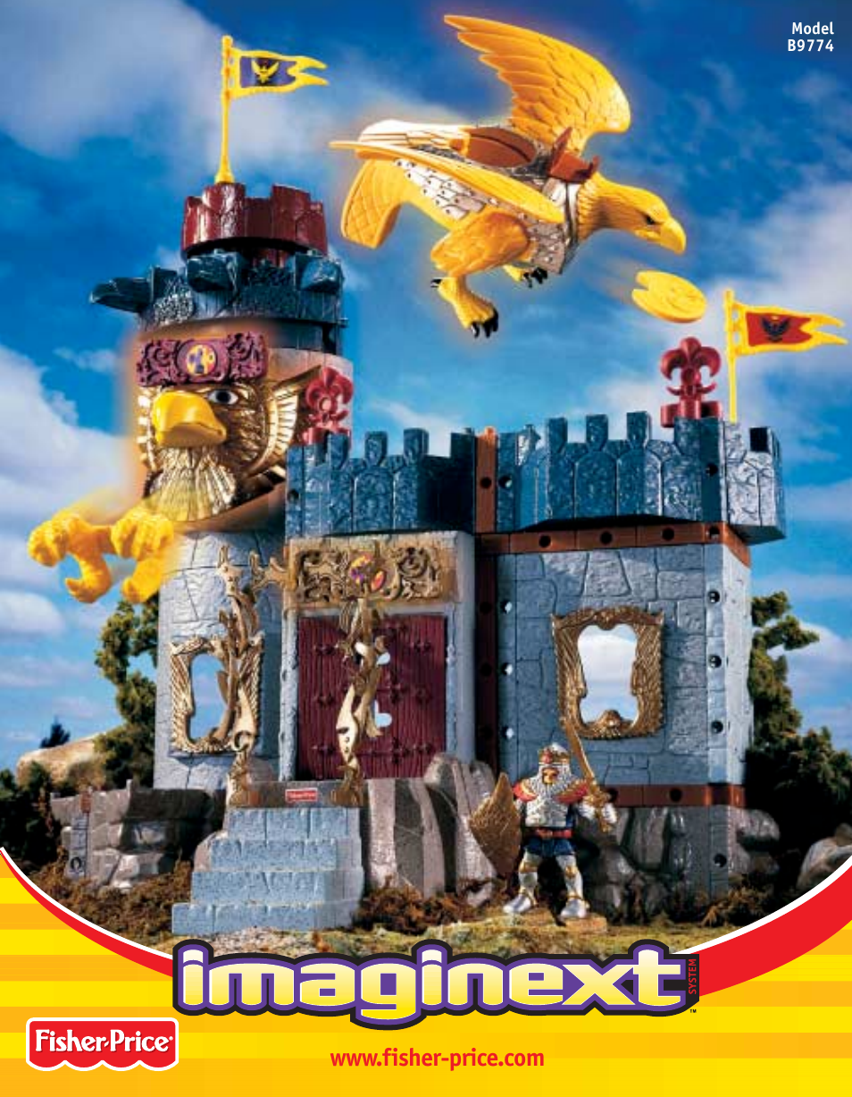 Fisher-Price IMAGINEXT B9774 User Manual | 6 pages