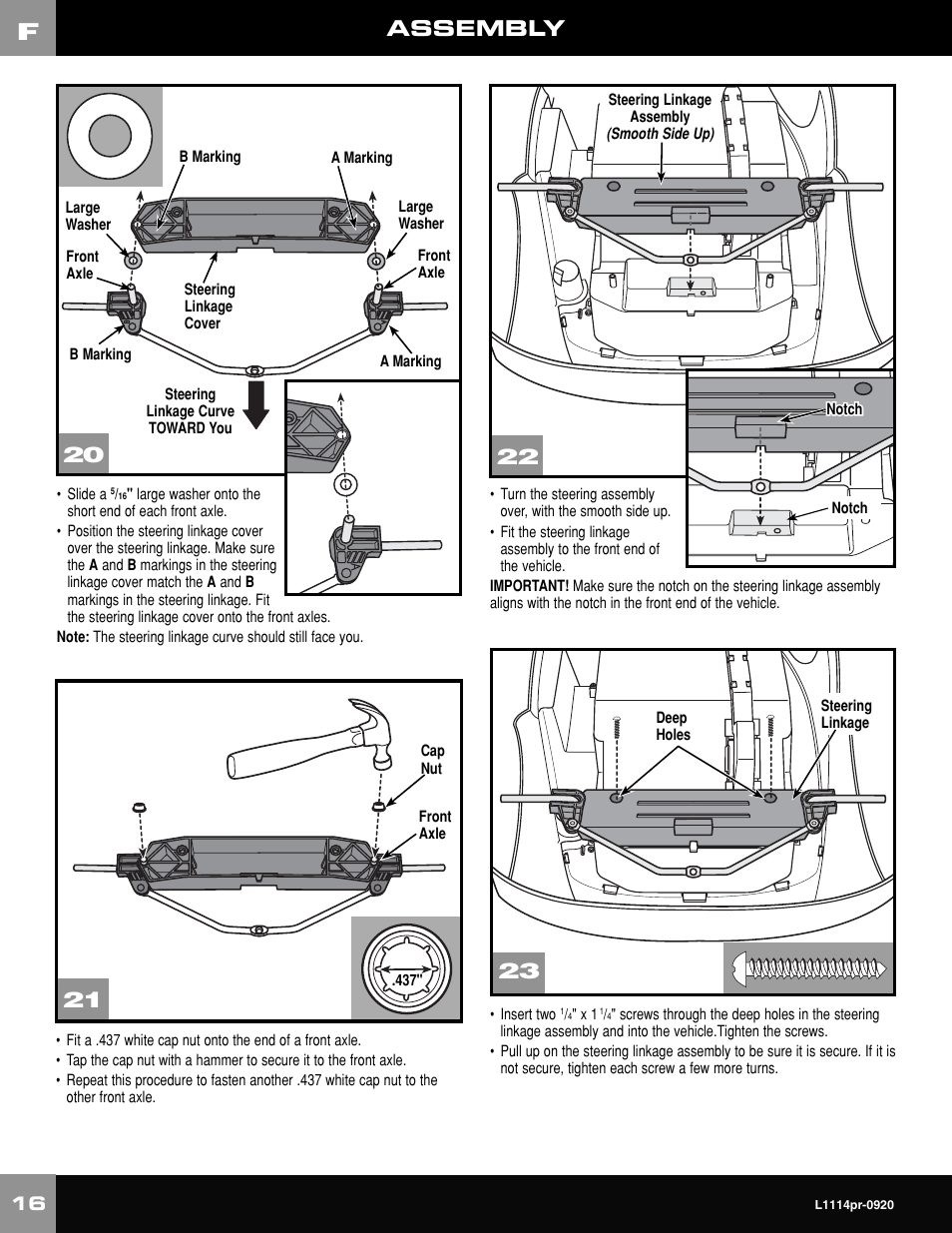 Assembly | Fisher-Price NEW BEETLE L1114 User Manual | Page 16 / 32