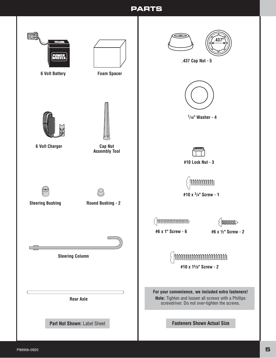 Fisher-Price P8990 User Manual | Page 5 / 24