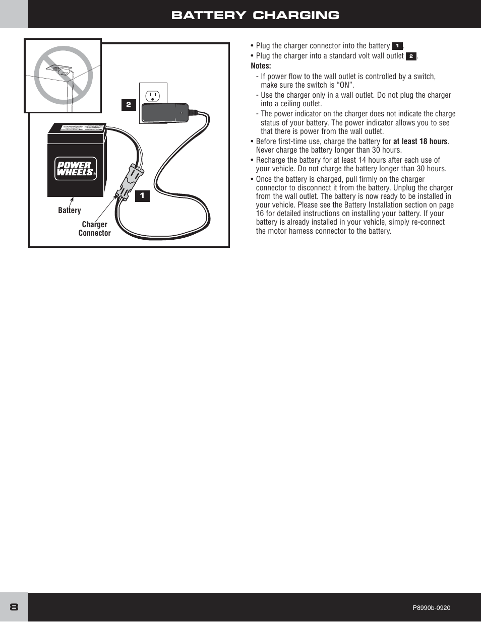 Fisher-Price P8990 User Manual | Page 8 / 24
