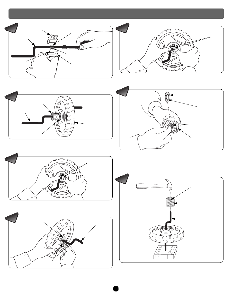 Assembly | Fisher-Price GROW-WITH-ME TRIKE 72667 User Manual | Page 5 / 8