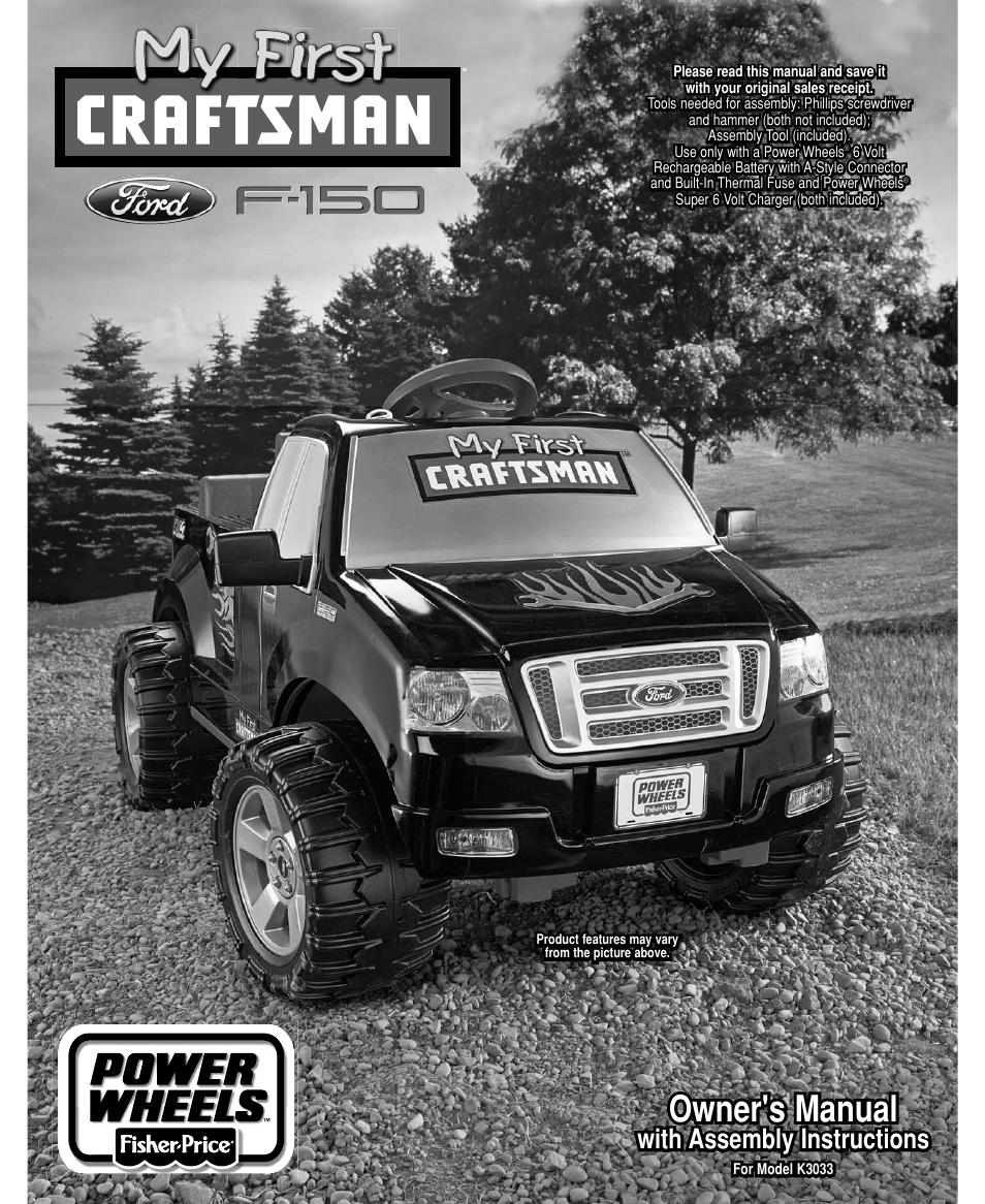 FORD CRAFTSMAN F-150 User Manual | 28 pages