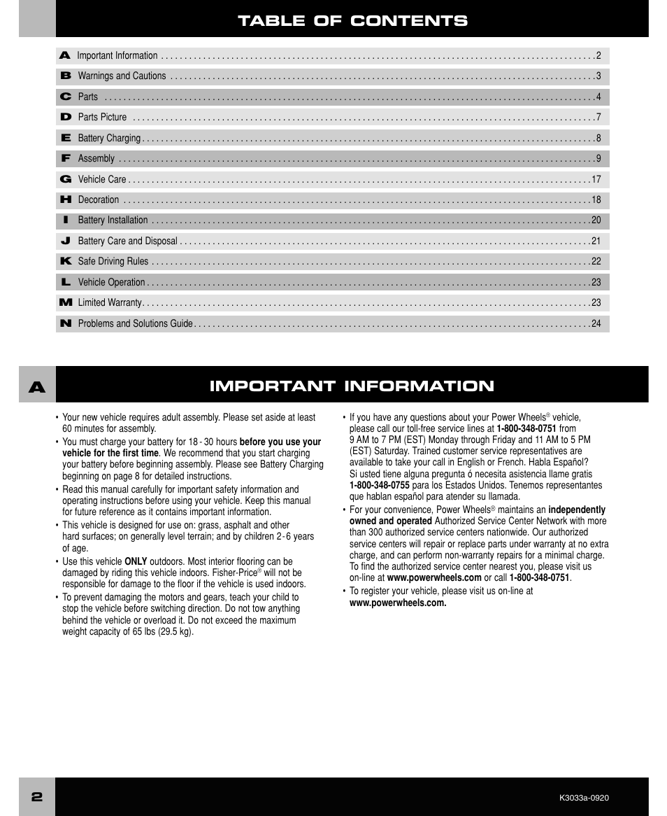 FORD CRAFTSMAN F-150 User Manual | Page 2 / 28