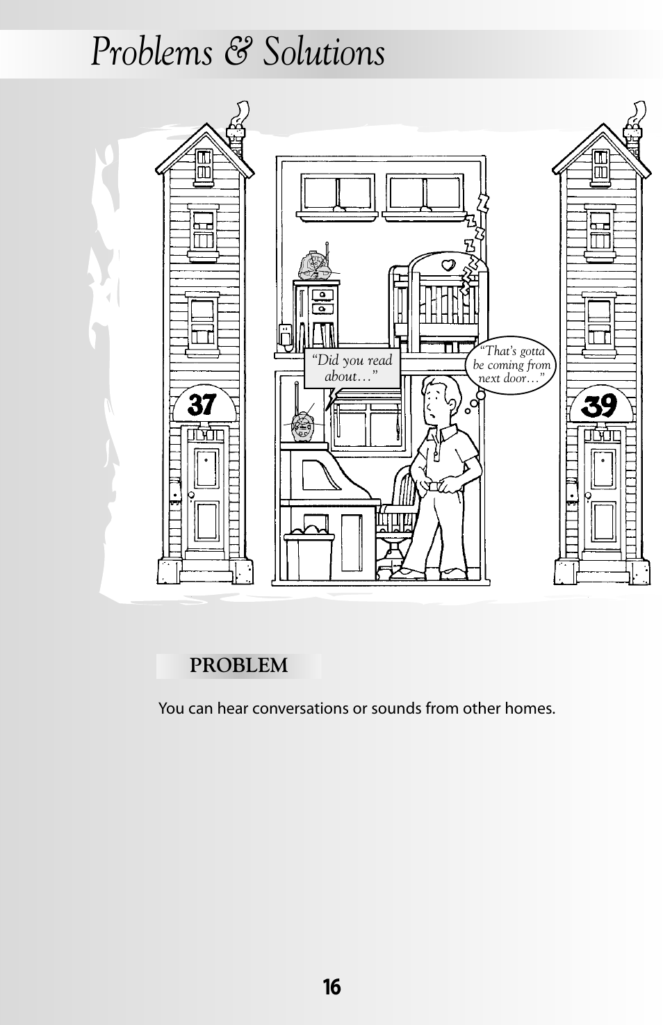 Problems & solutions | Fisher-Price SOOTHING DREAMS 71597 User Manual | Page 16 / 20