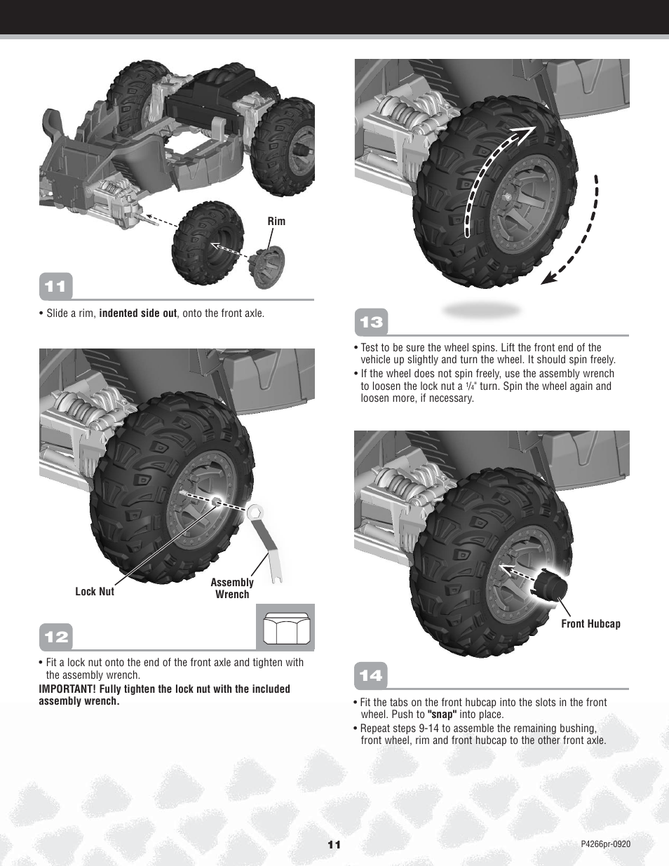 Fisher-Price P4266 User Manual | Page 11 / 28