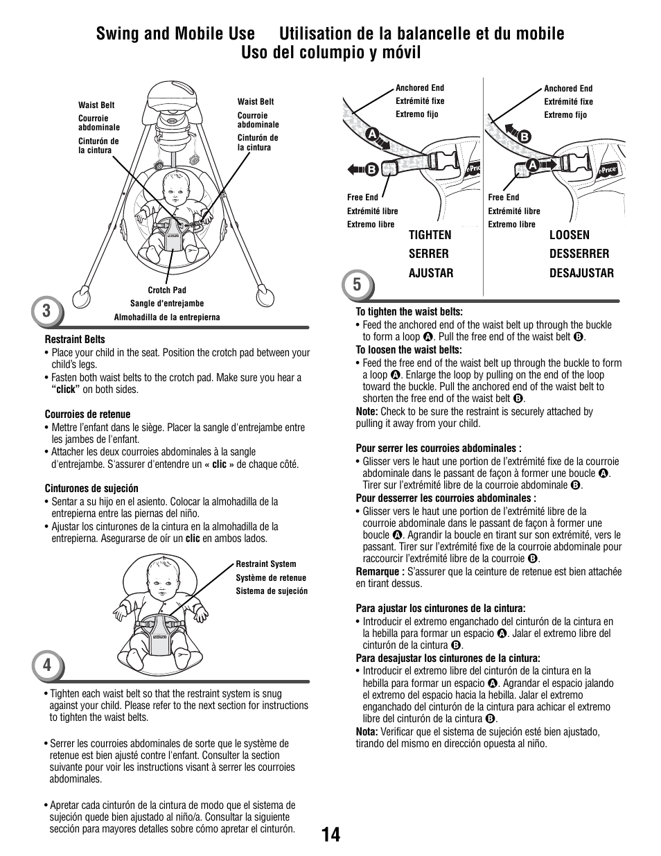 Fisher-Price P2255 User Manual | Page 14 / 20