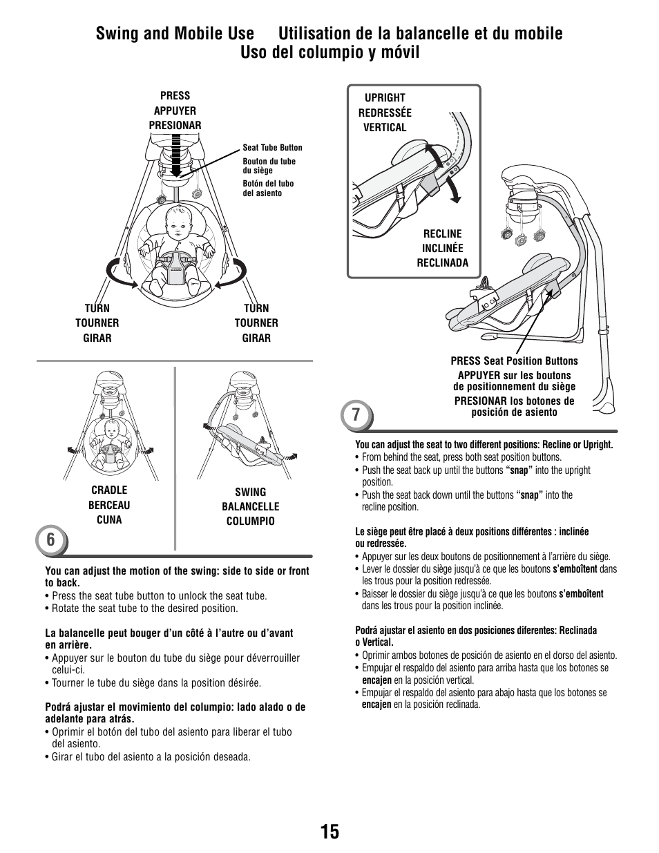 Fisher-Price P2255 User Manual | Page 15 / 20