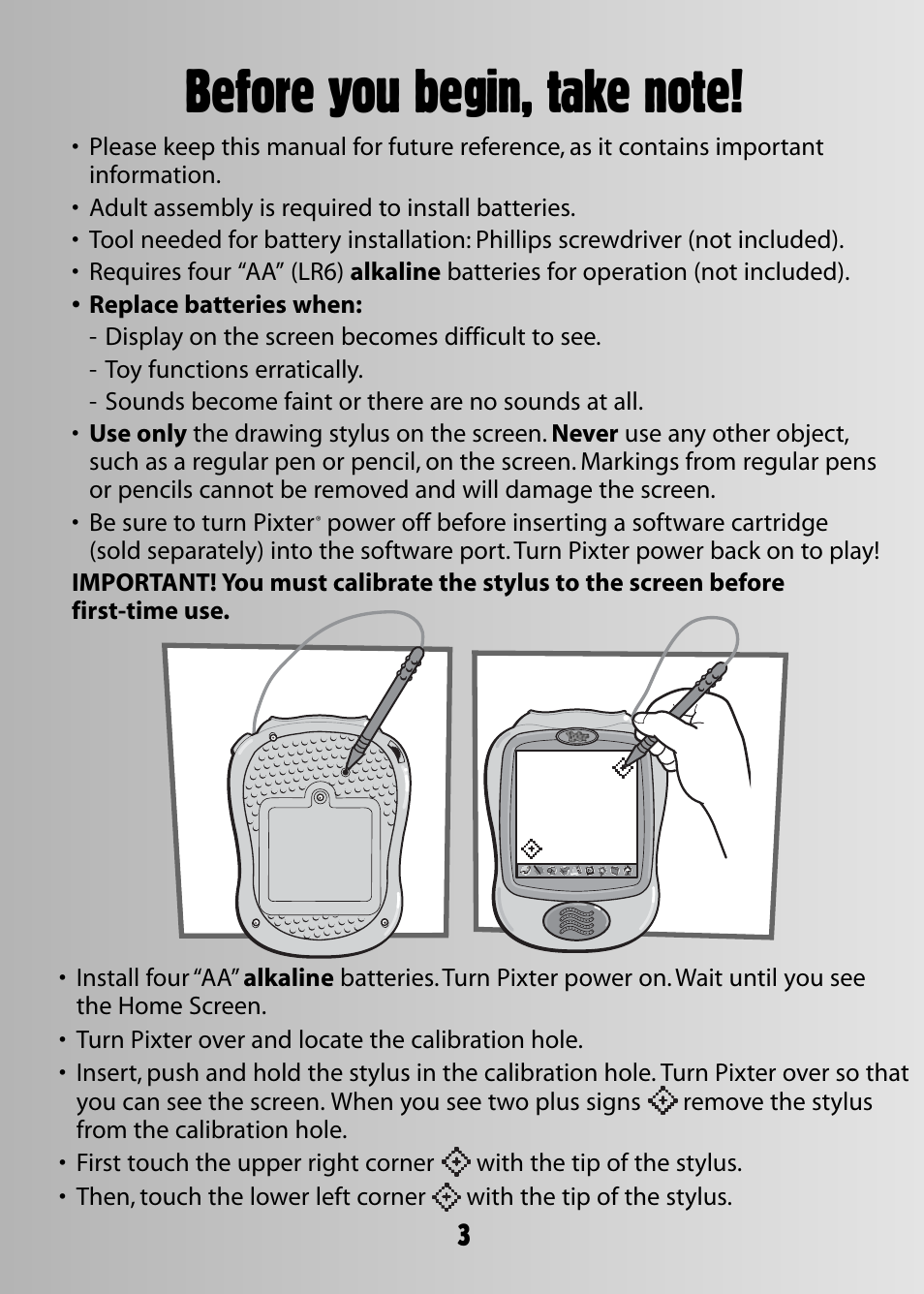 Fisher-Price 73974B-0920 User Manual | Page 3 / 16