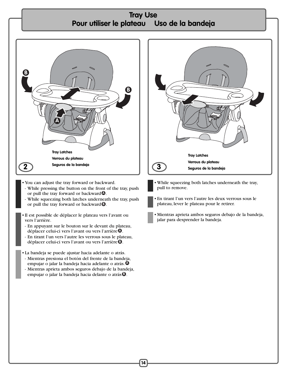 Fisher-Price J5933 H9499 L1907 M4794 User Manual | Page 14 / 20