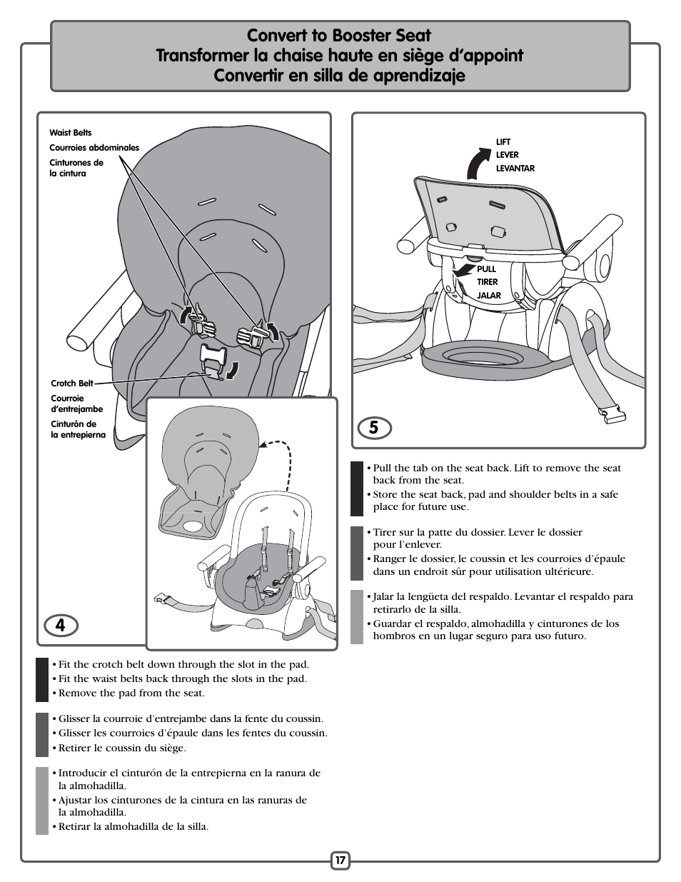 Fisher-Price J5933 H9499 L1907 M4794 User Manual | Page 17 / 20
