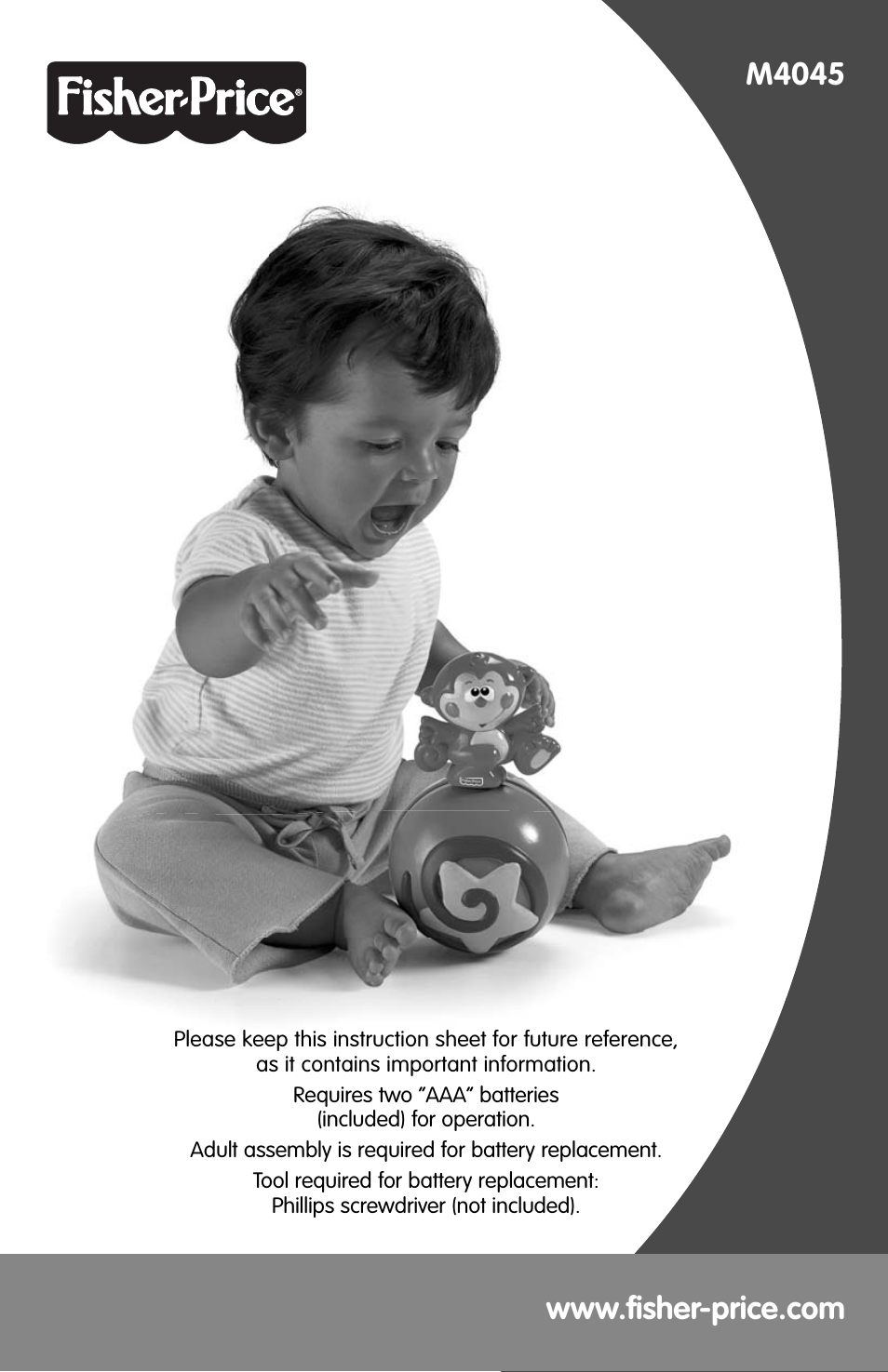 Fisher-Price M4045 User Manual | 4 pages