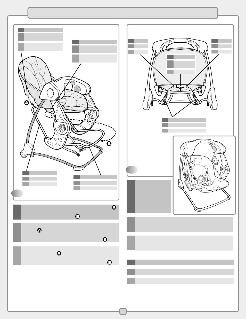 9e assembly f assemblage s montaje | Fisher-Price C1384 User Manual | Page 8 / 20
