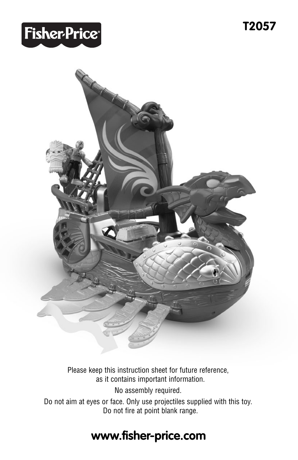 Fisher-Price T2057 User Manual | 2 pages
