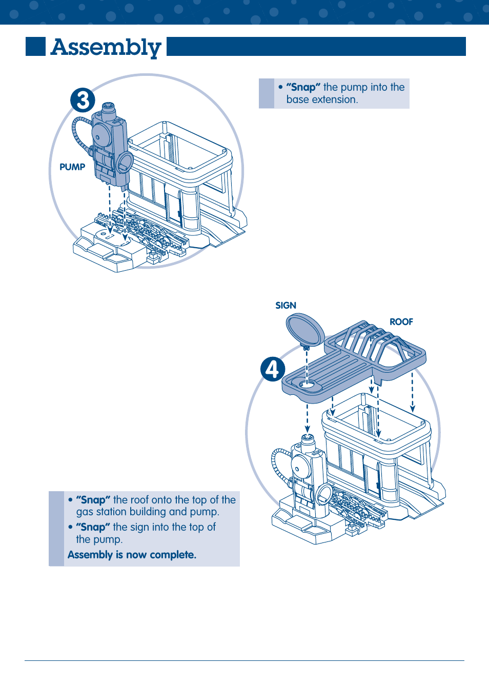 Assembly | Fisher-Price L5892 User Manual | Page 4 / 6
