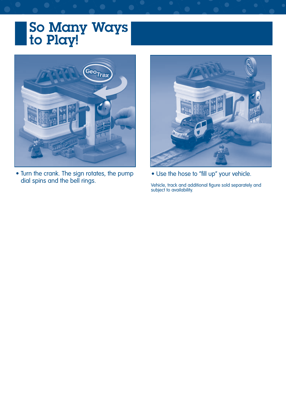 So many ways to play | Fisher-Price L5892 User Manual | Page 5 / 6