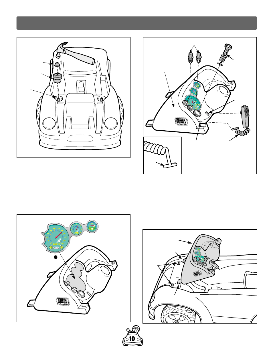 Assembly | Fisher-Price 76970 User Manual | Page 10 / 32