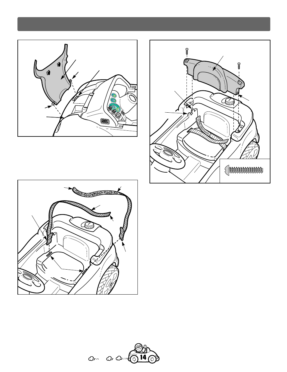 Assembly | Fisher-Price 76970 User Manual | Page 14 / 32