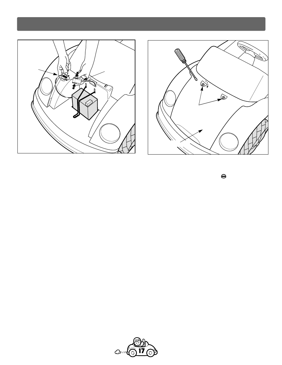 Battery installation | Fisher-Price 76970 User Manual | Page 17 / 32
