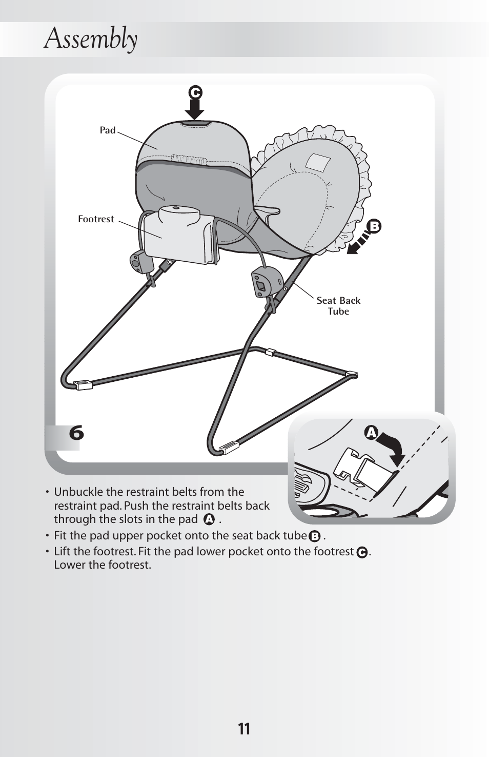 Assembly | Fisher-Price 79030 User Manual | Page 11 / 20