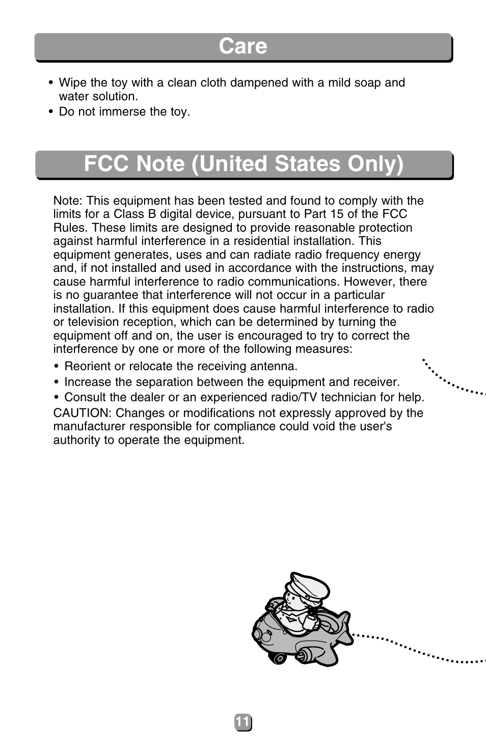 Fisher-Price 77831 User Manual | Page 11 / 12