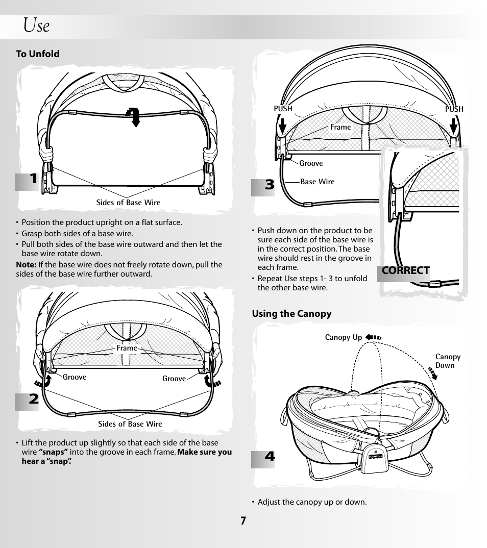 Correct | Fisher-Price 79652 User Manual | Page 7 / 8