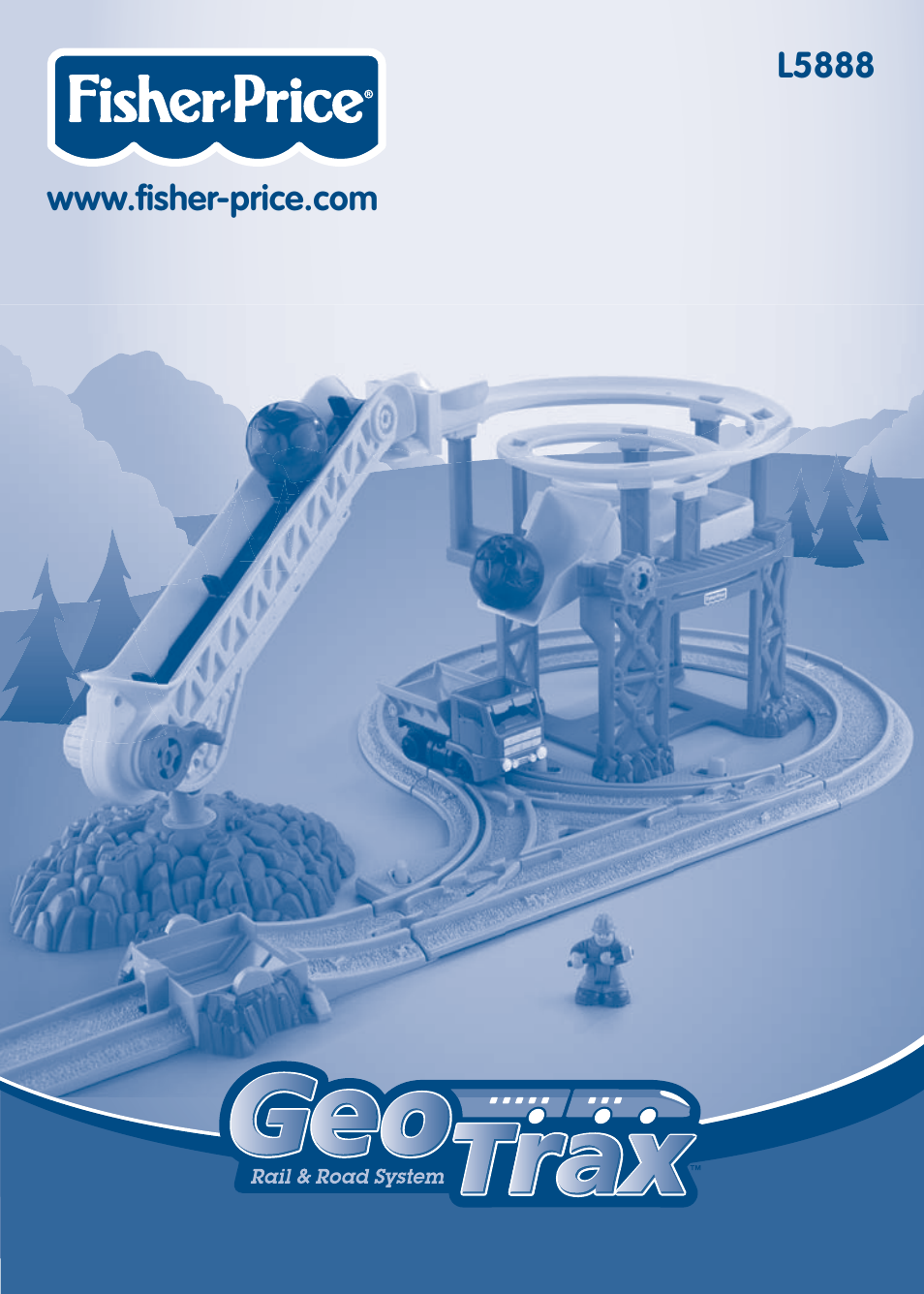 Fisher-Price GEOTRAX L5888 User Manual | 6 pages