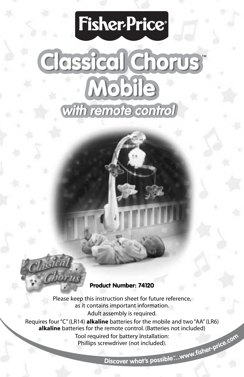 Fisher-Price 74120 User Manual | 12 pages