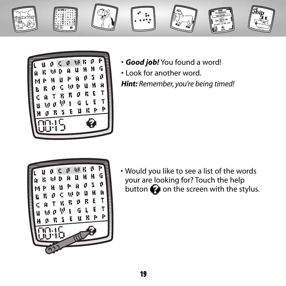 Fisher-Price PIXTER B8287 User Manual | Page 19 / 36
